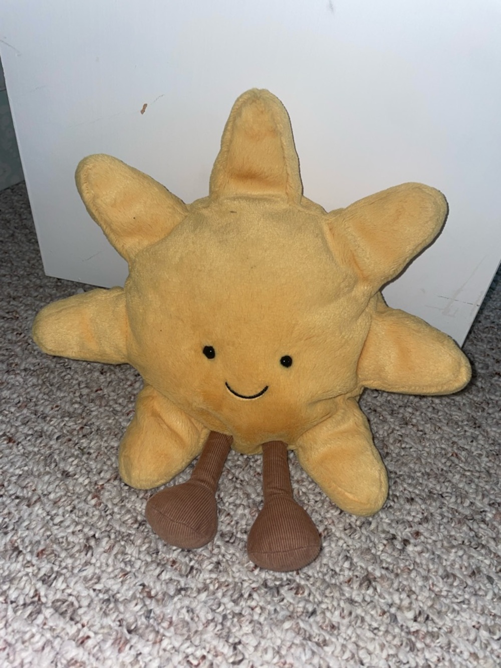 Jellycat Amuseable Sun Plush with Brown Corduroy Legs